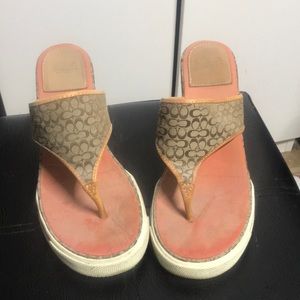 Coach wedges